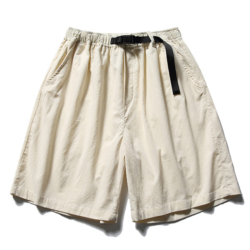 New for summer: plain corduroy shorts
