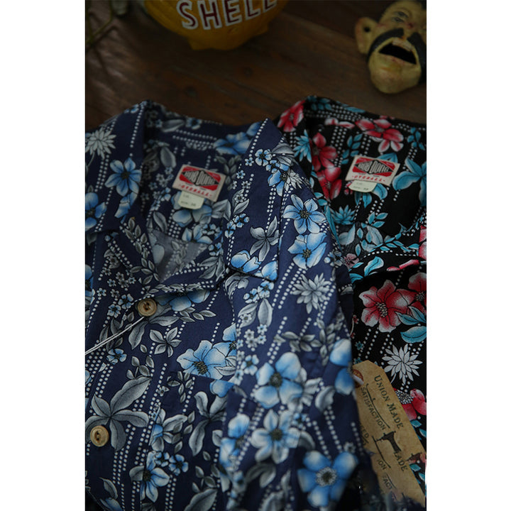 Obrieta all-over print aloha shirt