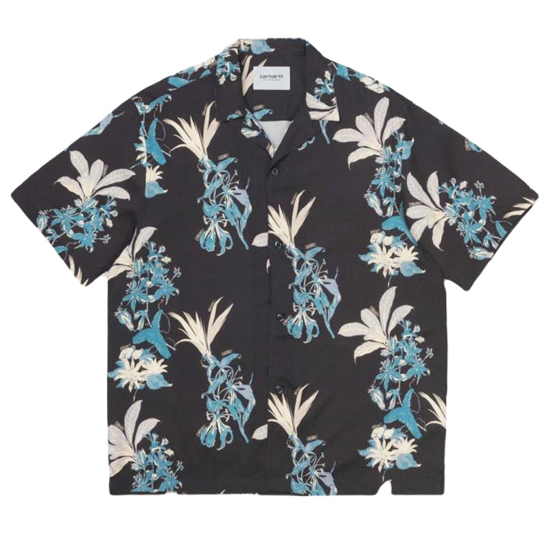 High-quality, soft textured all-over print aloha shirt