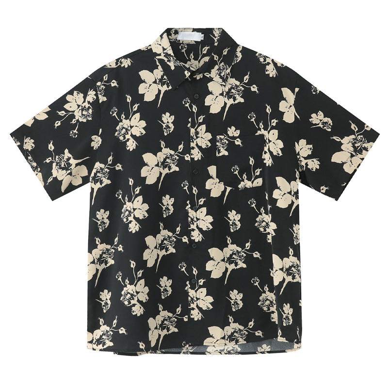 Hawaiian Print Short Sleeve Shirt