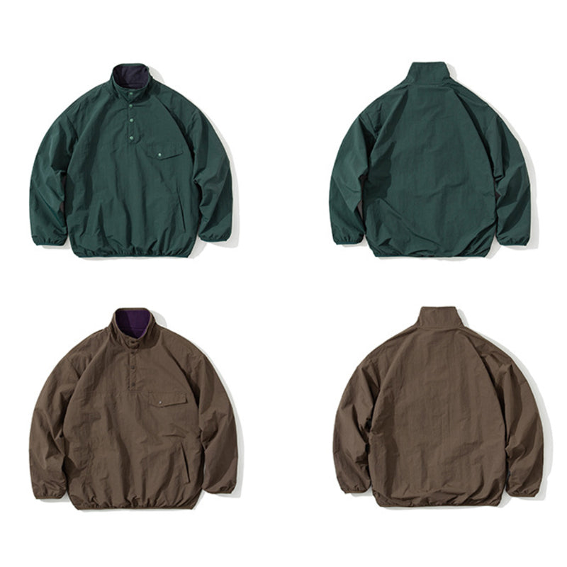2-in-1 suede jacket, casual, double-sided, warm coat