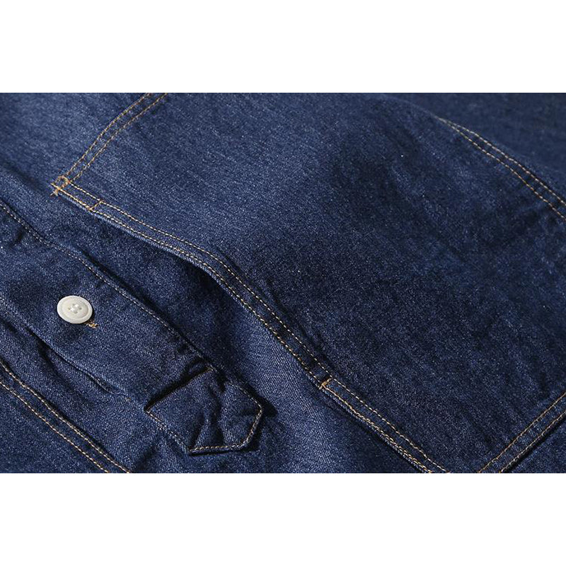 USARMY Military Denim Pullover Shirt