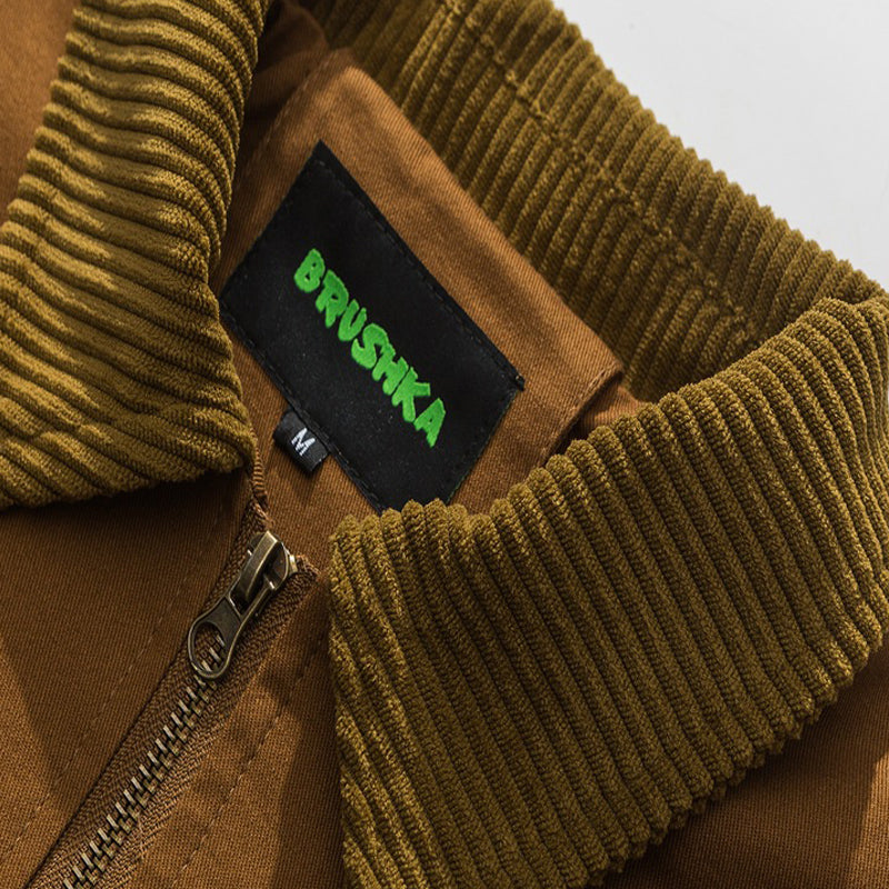 Retro switch outdoor cargo jacket