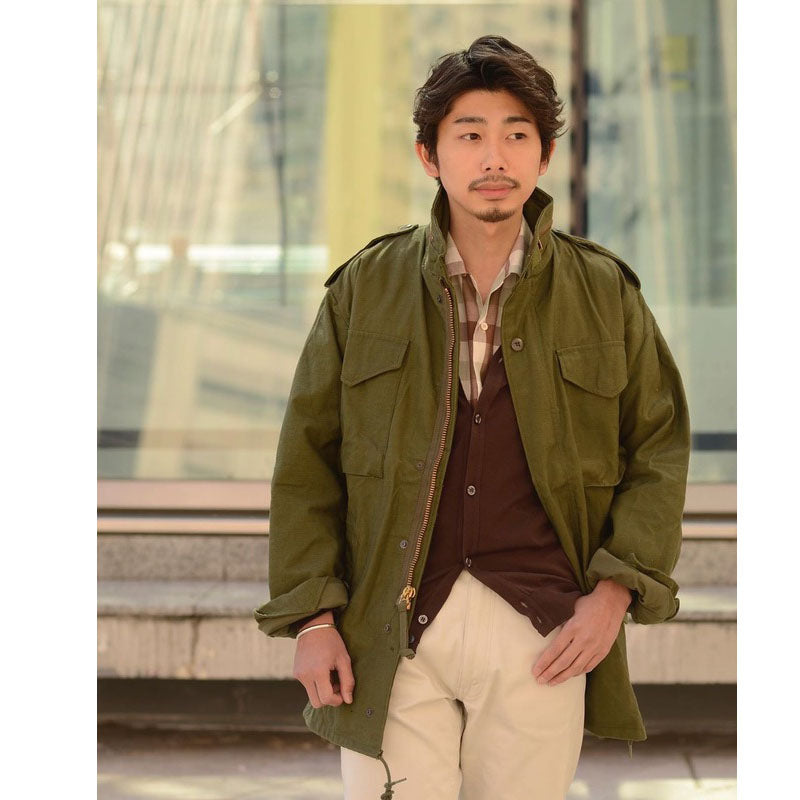 4-pocket M65 vintage trench jacket