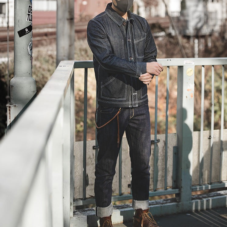 american retro slim jeans