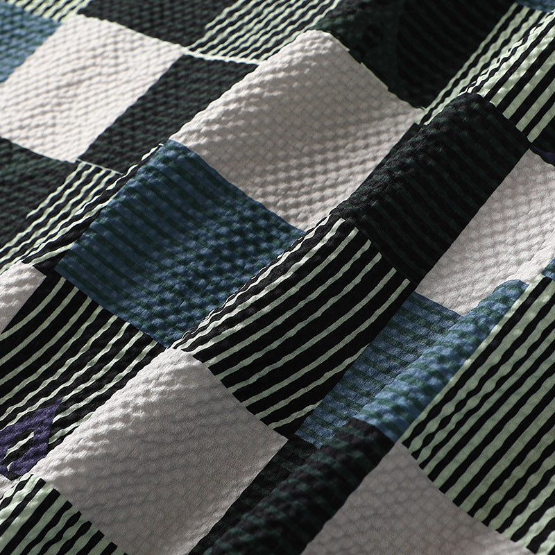 New Summer Check Classic Short Sleeve Shirt