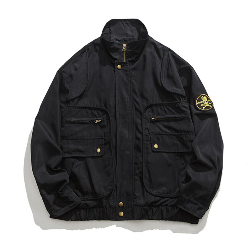 American casual retro flight jacket