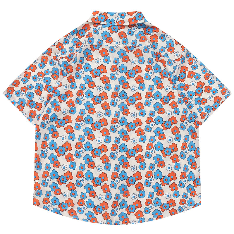 Floral print shirt in 3 colors