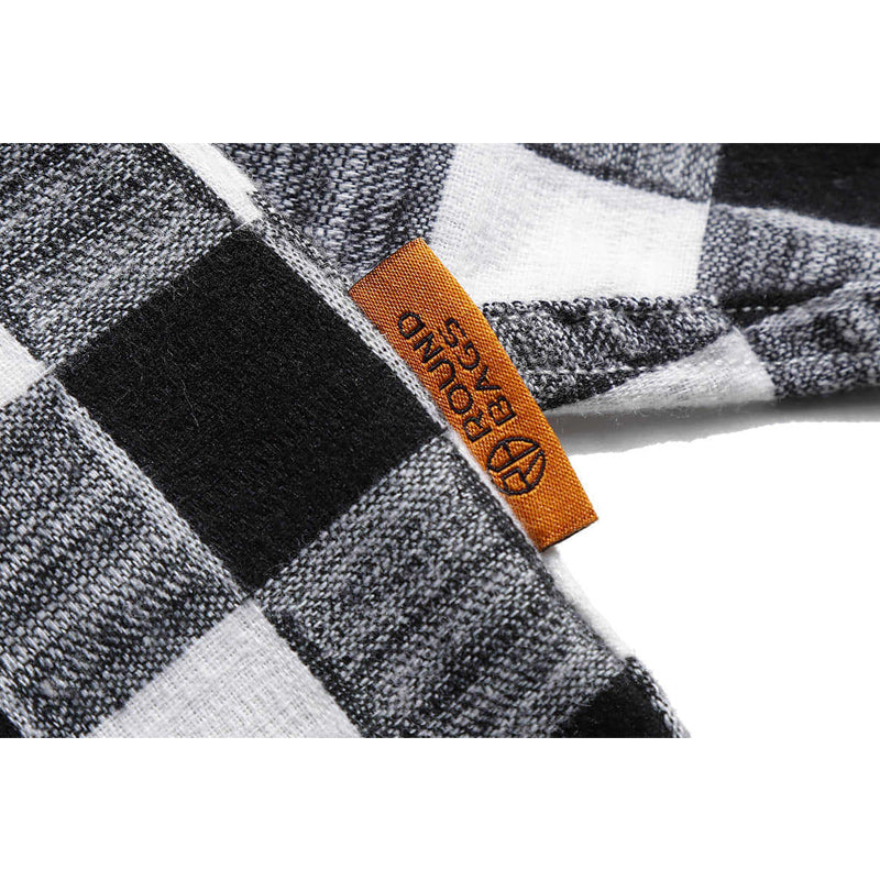 Classic check pattern pocket long sleeve shirt