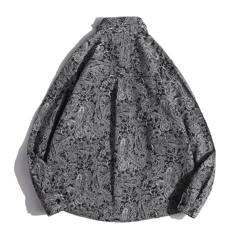 Ethnic Paisley Print Drop Shoulder Shirt