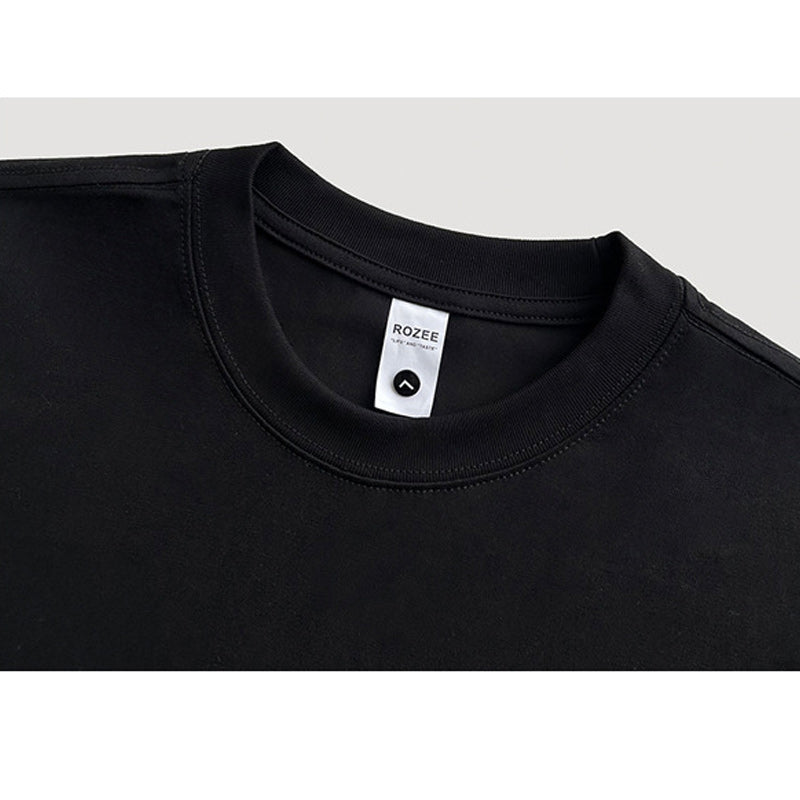 切替ポケット合わせやすい半袖Tシャツ