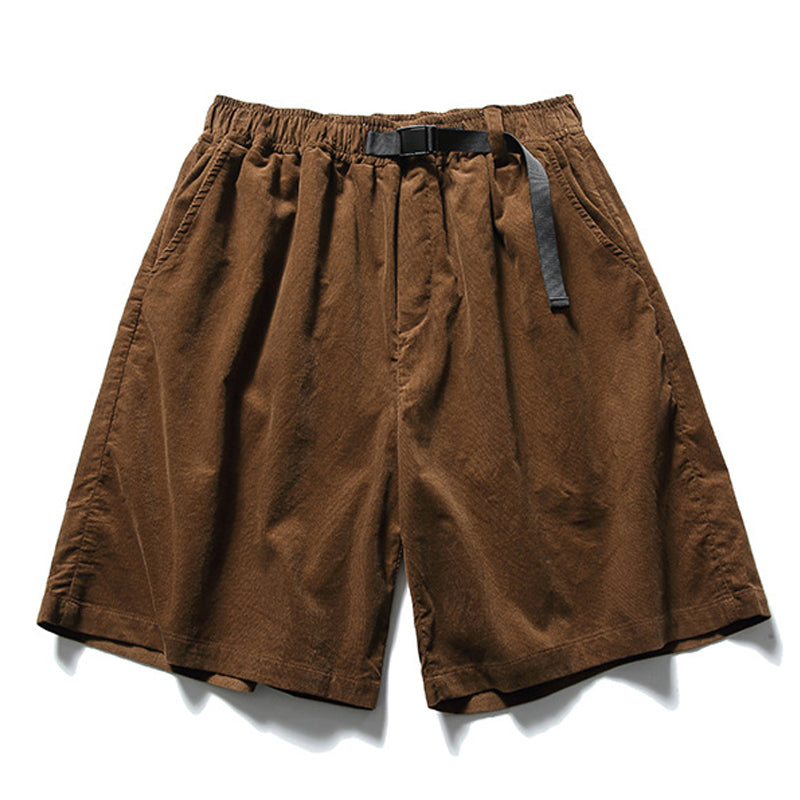 New for summer: plain corduroy shorts