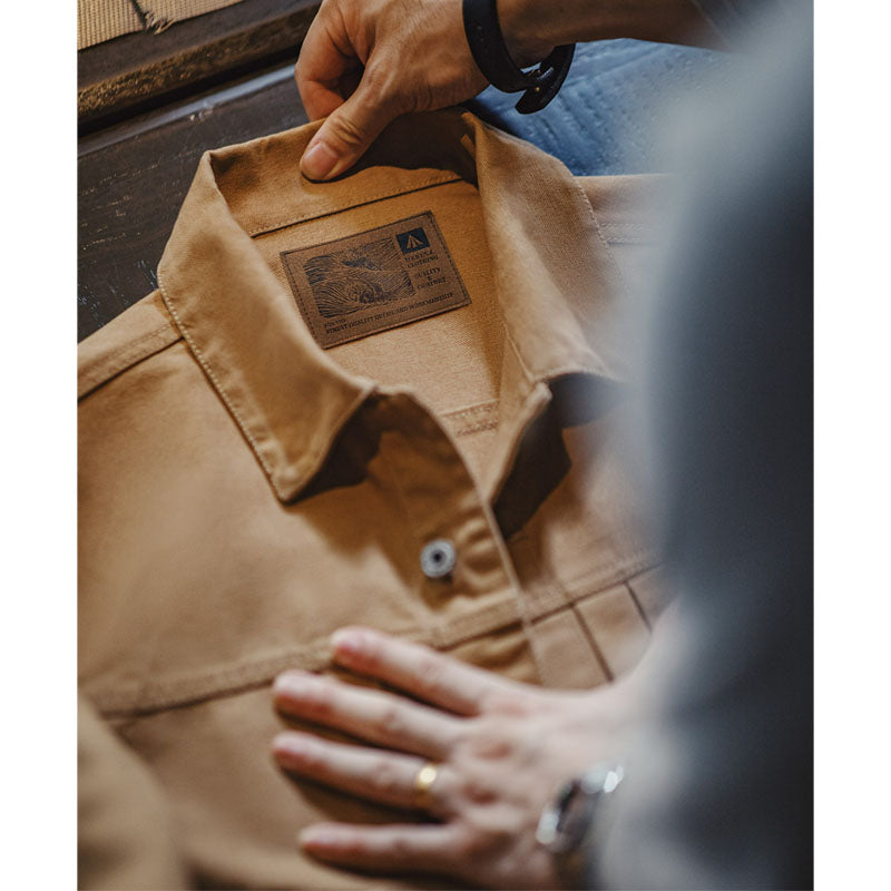 "West World" Canvas Launcher Jacket