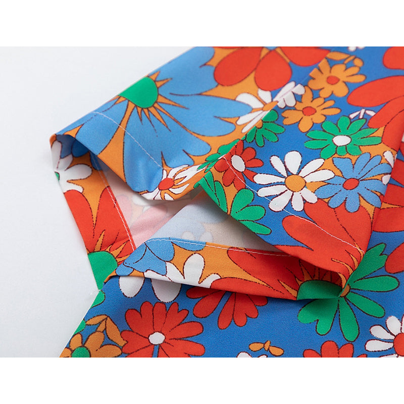 New for summer: ALOHA floral print short-sleeved shirt