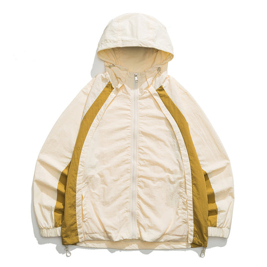 New Spring Color-Changing Hooded Adjustable Jacket