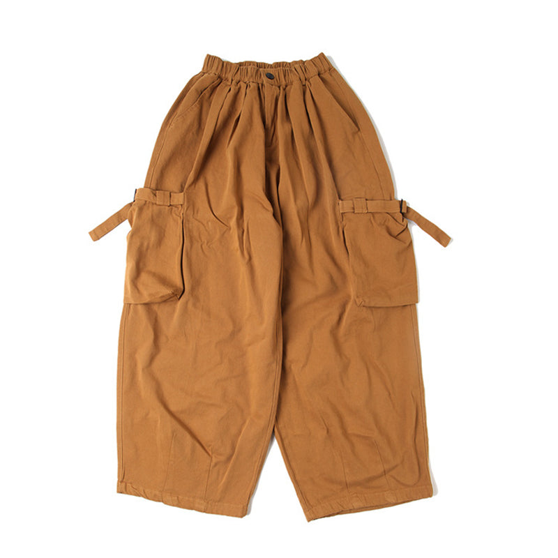 ゆったり Cityboy スウェット ワイド カーゴパンツ
