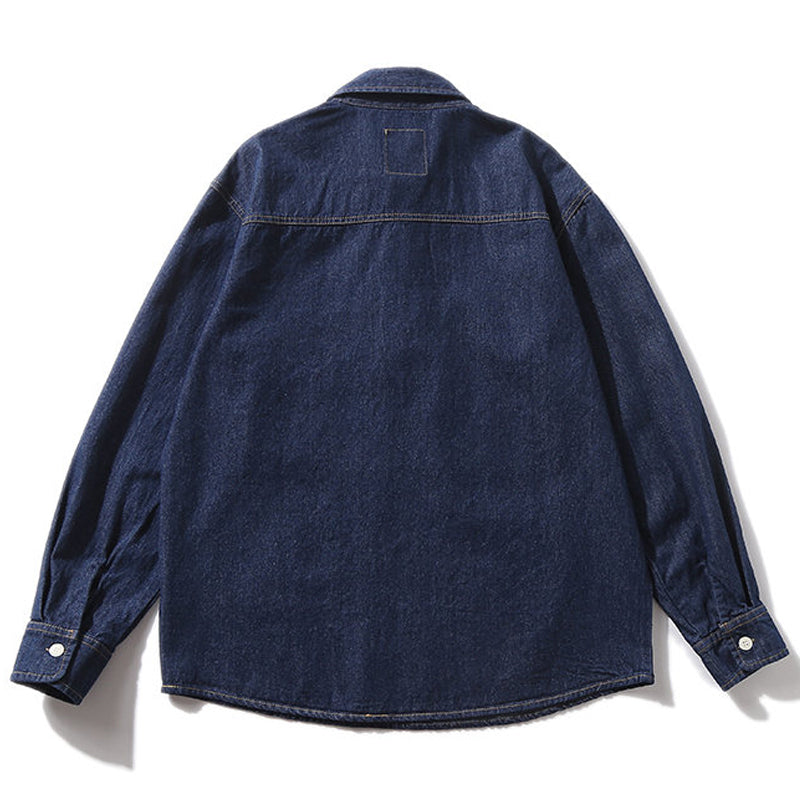 USARMY Military Denim Pullover Shirt