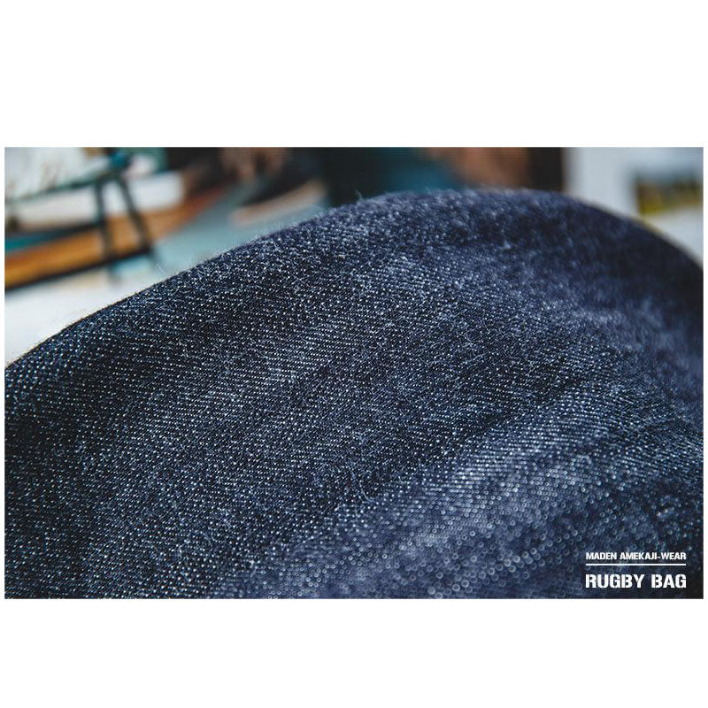13.5 oz Denim Alphabet Side Bag