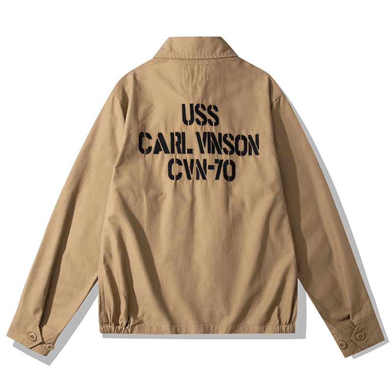 Improved tour jacket with English embroidery. Choose from 3 styles.