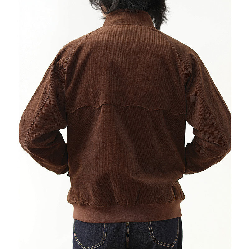 Corduroy G9 Stand Collar Harrington Jacket