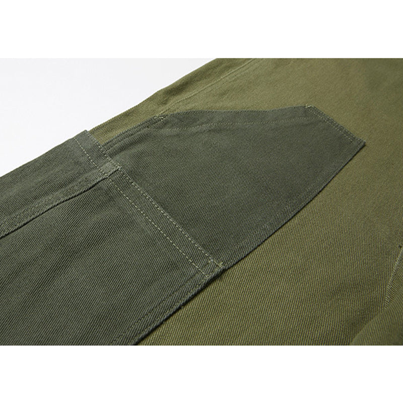 American casual work style overalls