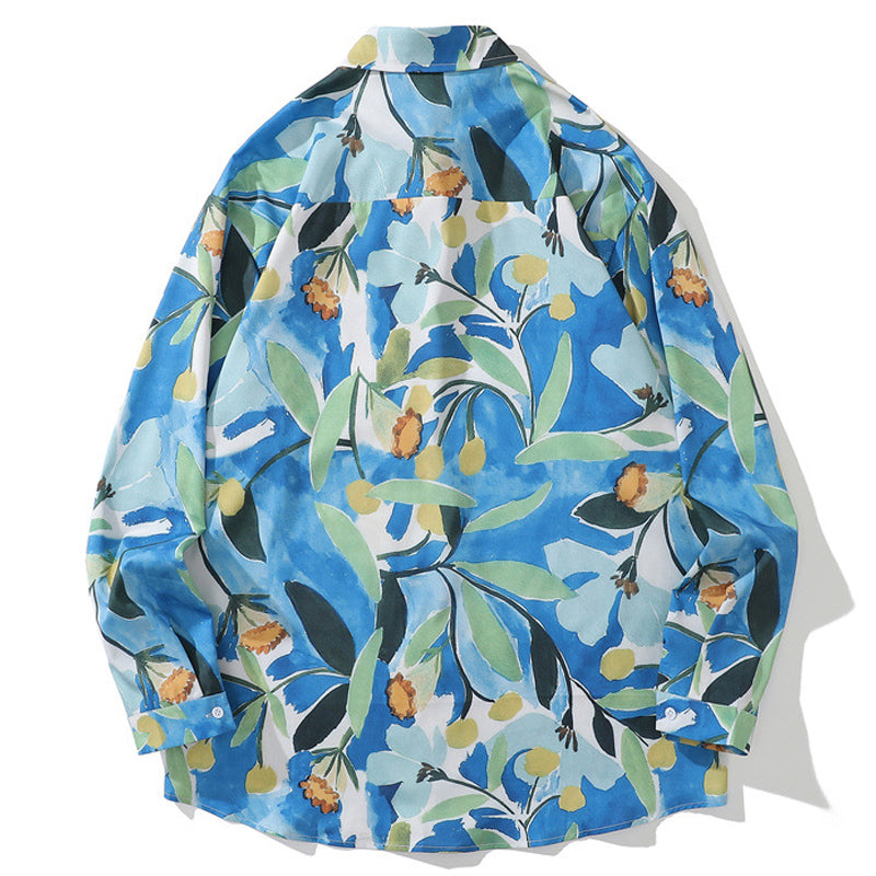 New for Spring: Floral Print Long Sleeve Shirt