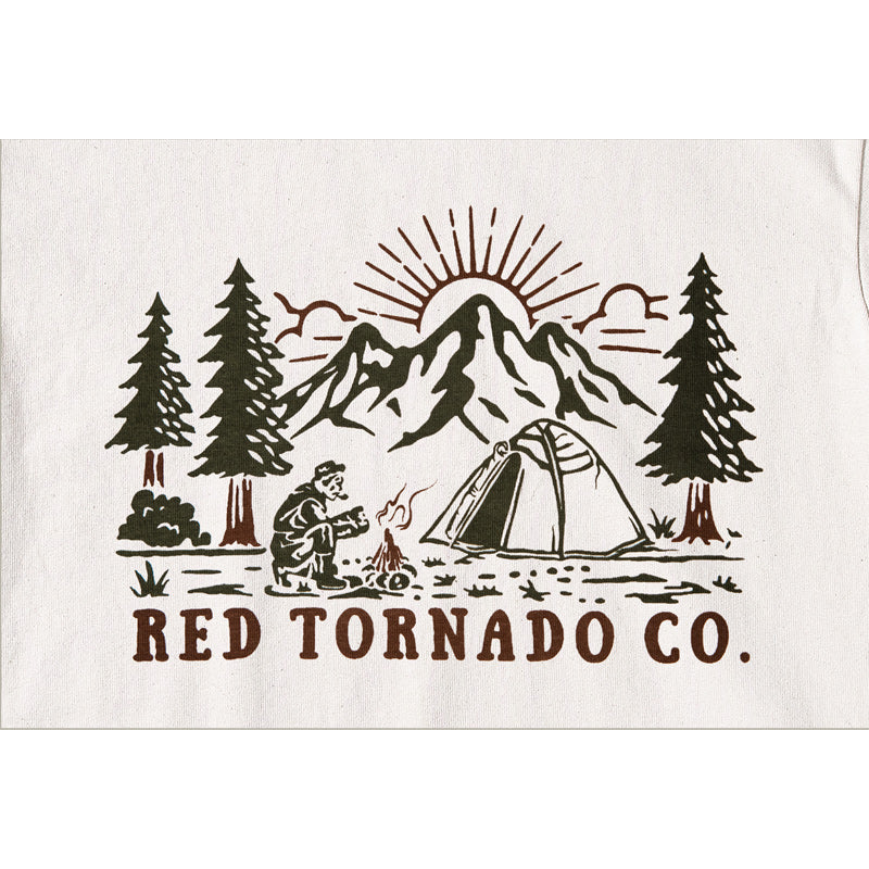 "Outdoor Leisure" Series Printed Heavyweight T-Shirt
