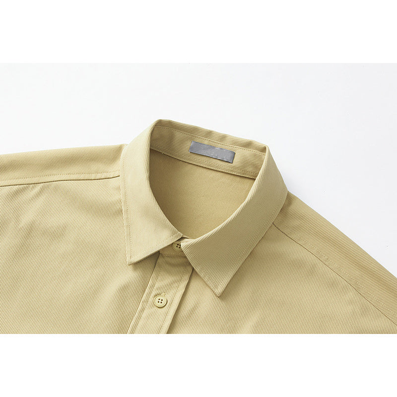 Fashionable pocket long sleeve shirt