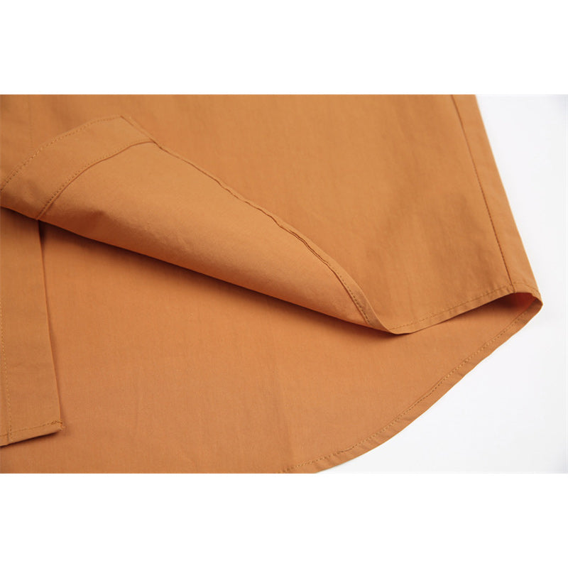 Choose from 3 colors of cotton short-sleeved work shirts