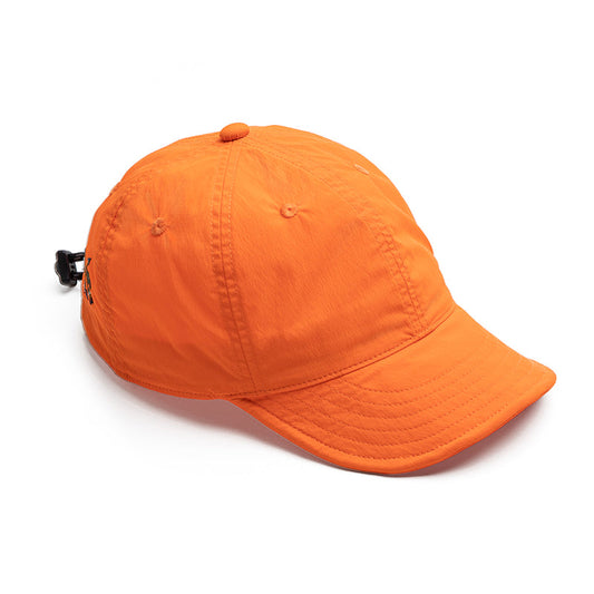 Nylon mountain cap with feather and arrow embroidery