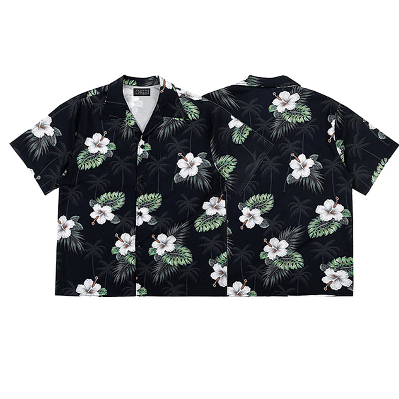 New for summer: coconut print short-sleeved shirt
