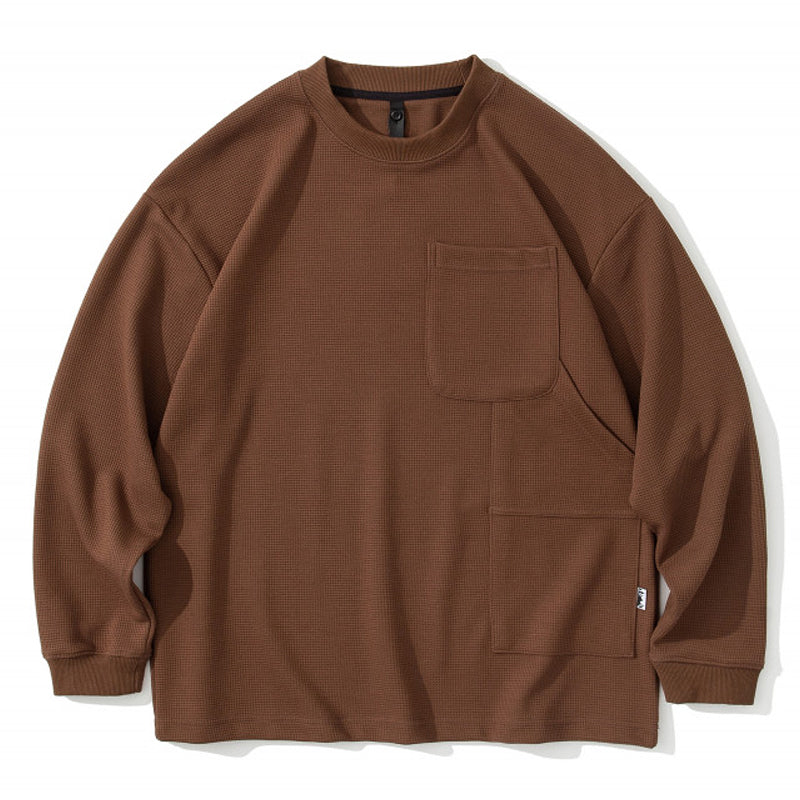 cityboy 350g Heavyweight Waffle Long Sleeve Tee