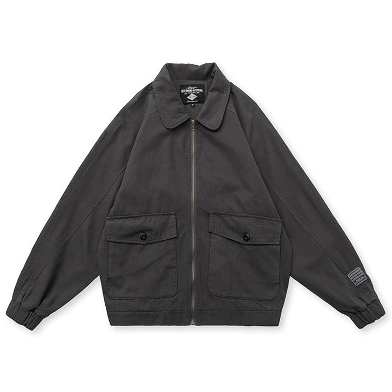 Retro Wash Flight Jacket