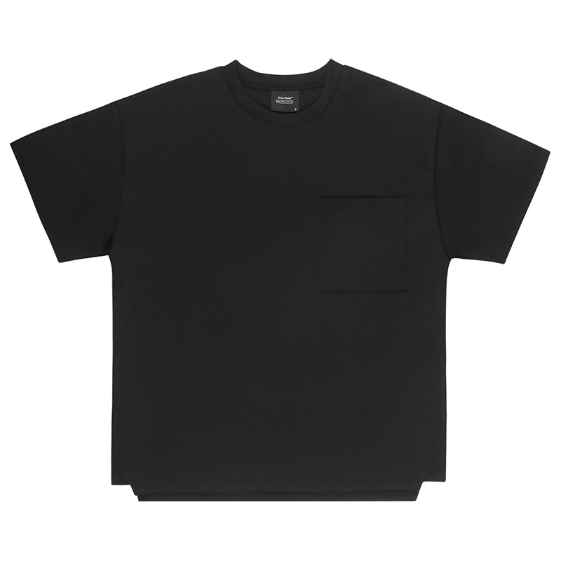 Quick-drying, non-iron functional pocket plain tee