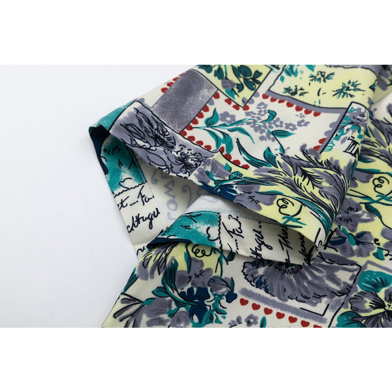 Vacation Painting Print Shirt