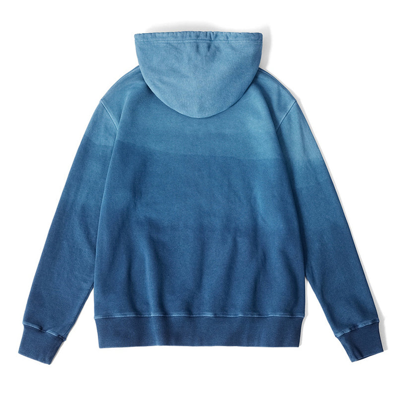 450g Heavyweight Authentic Indigo Dyed Gradient Parka