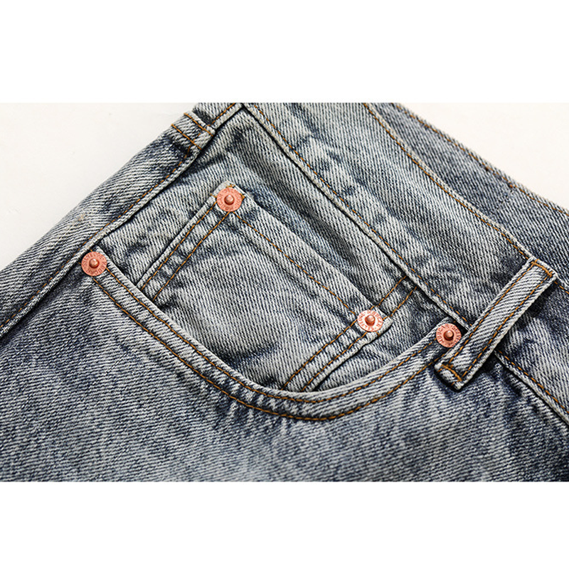 Bootcut denim pants