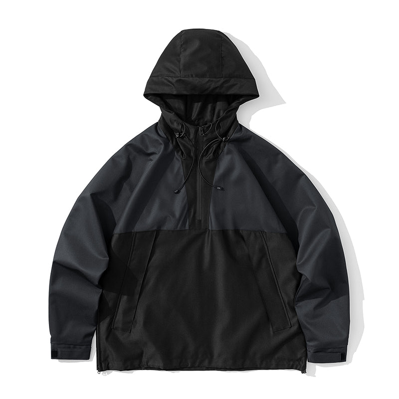 Color-blocked improved deck parka