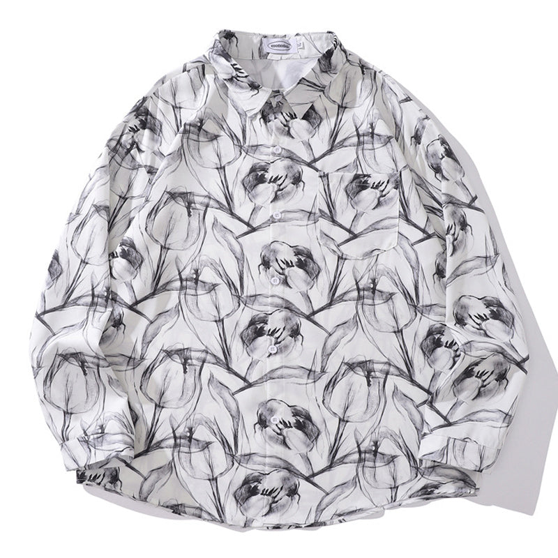 New Spring Print Shirt in 2 Colors