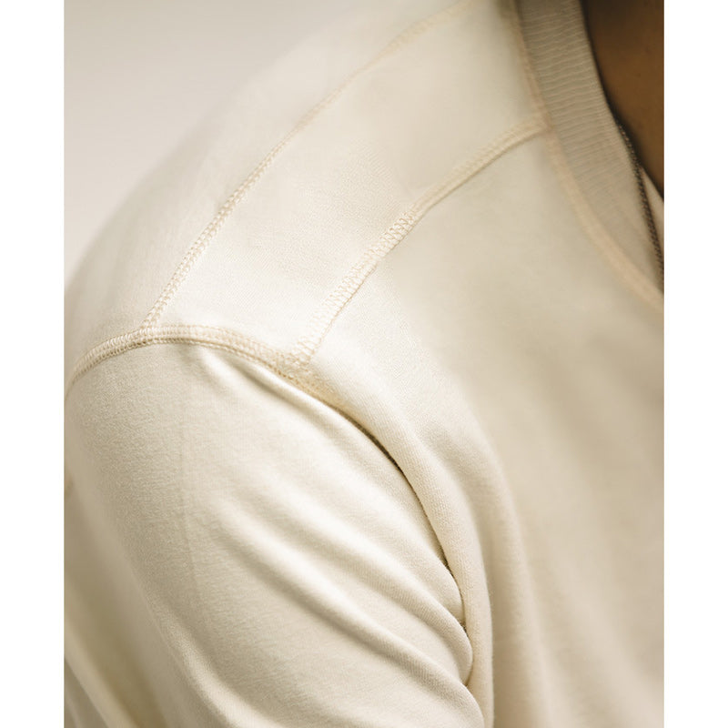 Vintage baseball collar T-shirt