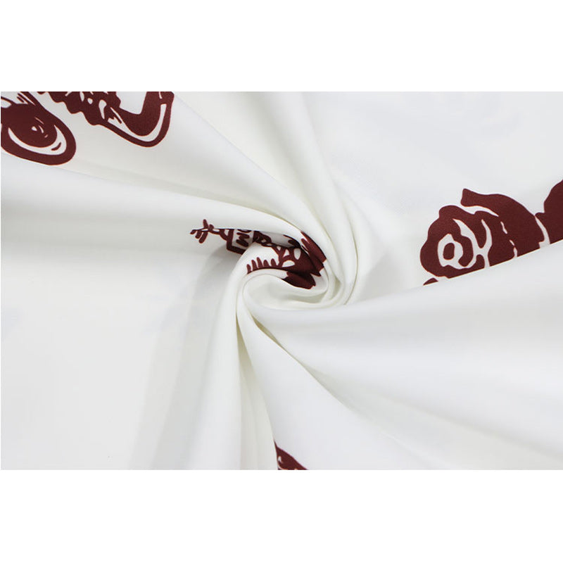Hawaiian print short sleeve shirt