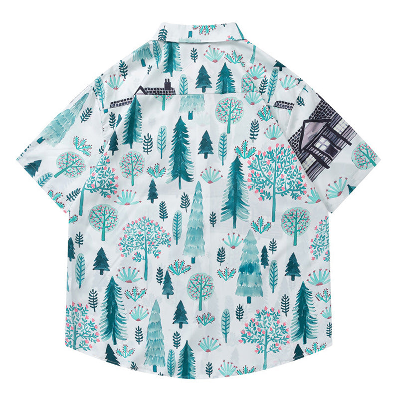 Hawaiian Vacation Print Shirt