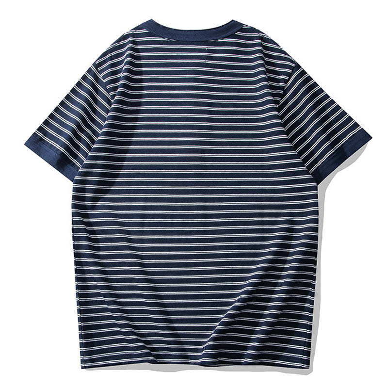 夏新作アメカジボーダーTシャツ henry shirt TEE