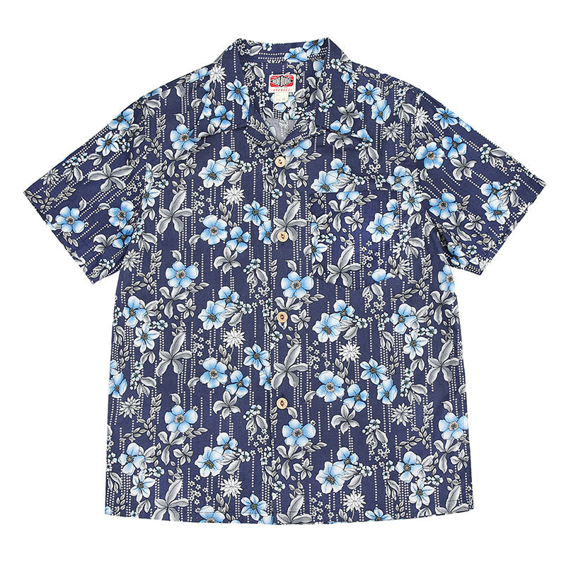 Obrieta all-over print aloha shirt