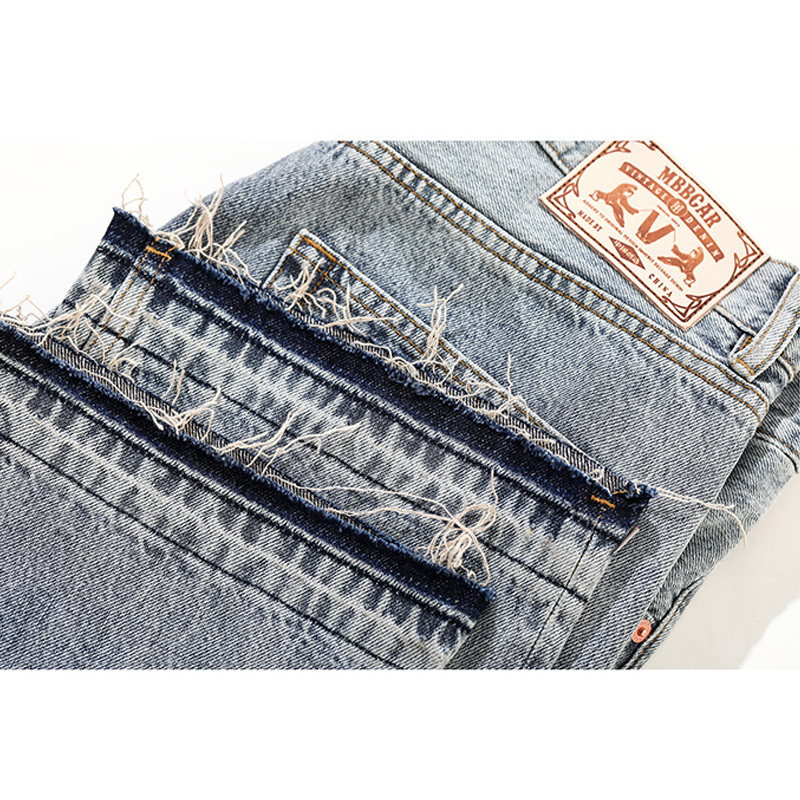 Bootcut denim pants