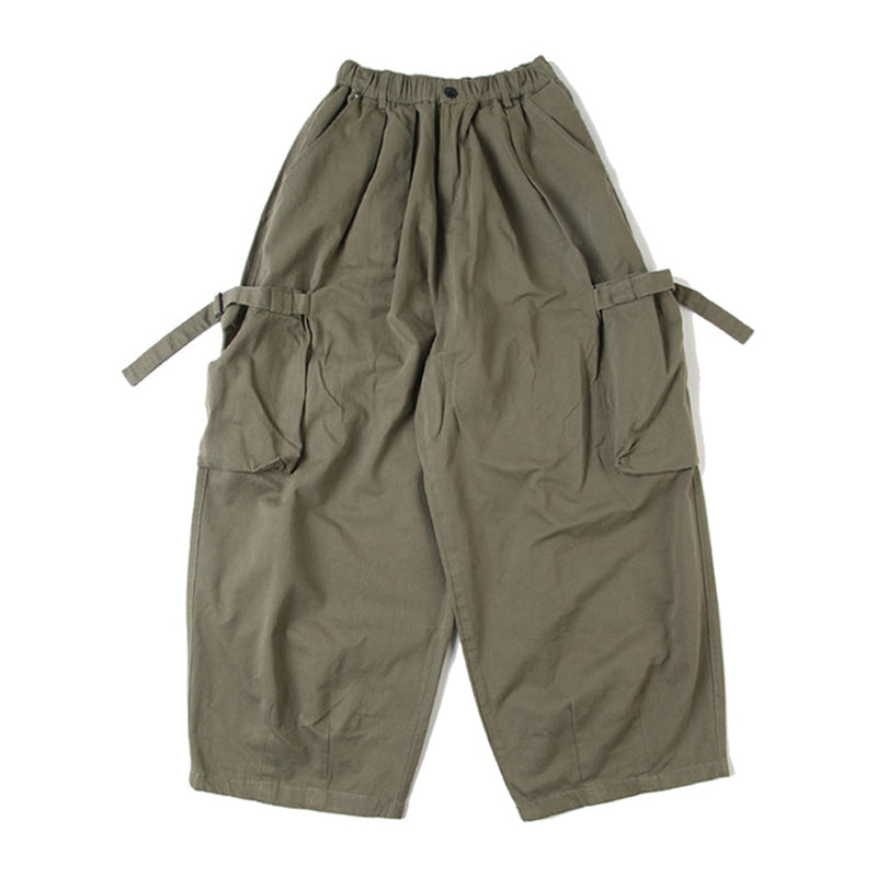 ゆったり Cityboy スウェット ワイド カーゴパンツ