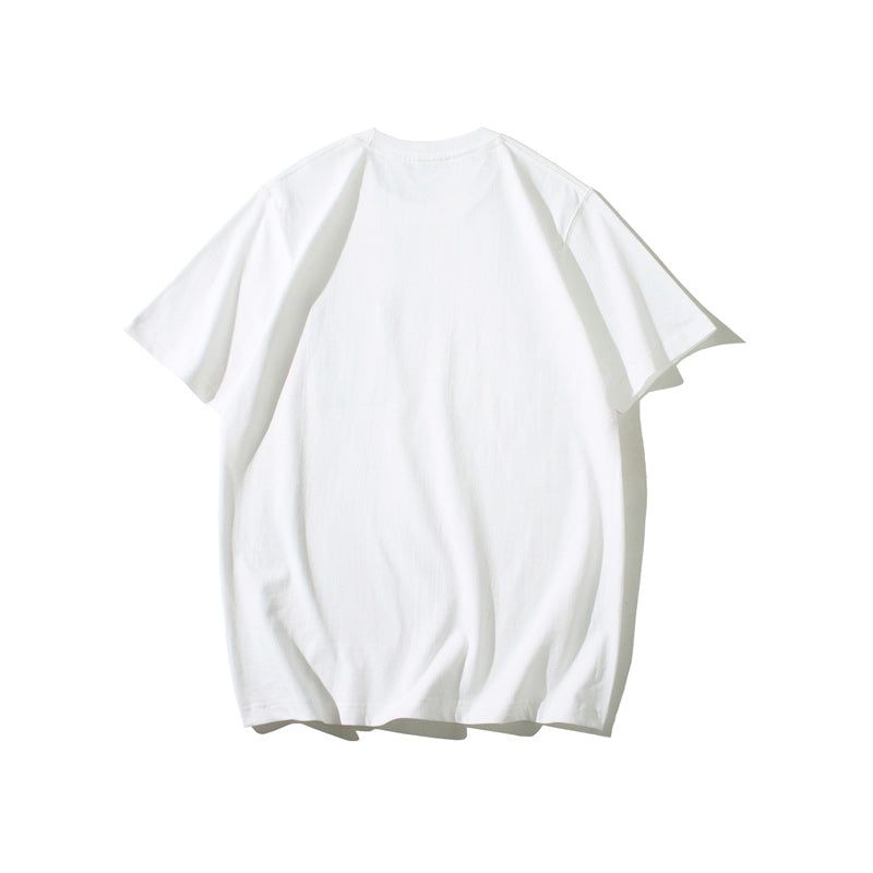 High-quality, easy-to-match short-sleeved T-shirt with vintage pockets