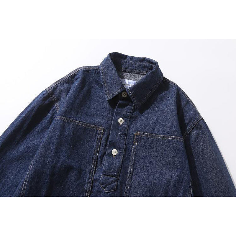USARMY Military Denim Pullover Shirt