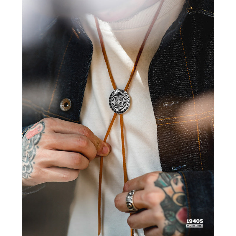 Navajo Indian loop tie