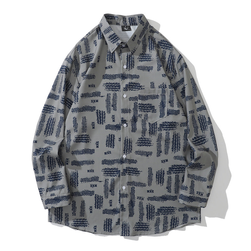 New Autumn Long Sleeve Print Shirt